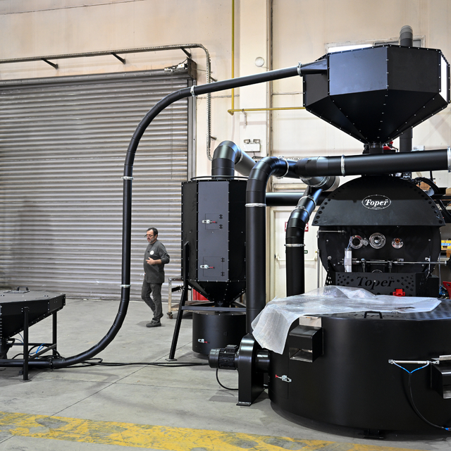 İzmir'de üretilen makineler 139 ülkede kahve kavuruyor