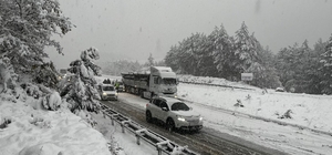 Zonguldak'ta sağanak ve kar hayatı olumsuz etkiliyor