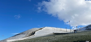 Ladik ilçesine mevsimin ilk karı yağdı