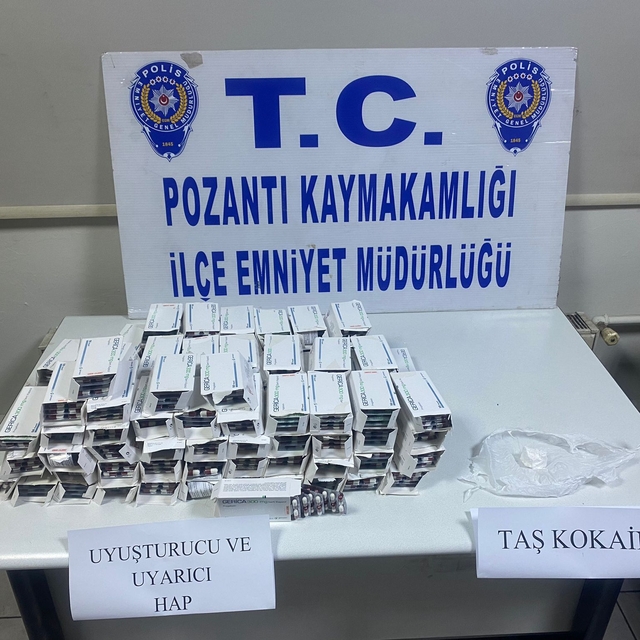 Adana'da 6 bin 90 uyuşturucu hap ele geçirildi