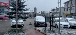 Başçiftlik ve Yeşilyurt'ta kar yağdı