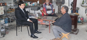Keban Kaymakamı Atalık, esnafı ziyaret etti