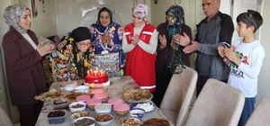 Yeşilyurt'ta "Bir Dileğim Var" projesi kapsamında sürpriz doğum günü yapıldı