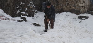 Ağrı, Kars ve Ardahan'da kar yağışı etkili oluyor