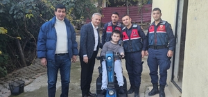 Türkoğlu'nda bedensel engelli gencin hayalini kaymakamlık gerçekleştirdi