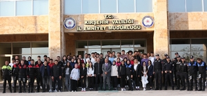 Kırşehir'de emniyet birimleri üniversite öğrencilerine tanıtıldı
