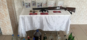 İznik'te sahte alkol üretip sattığı iddia edilen şüpheli yakalandı