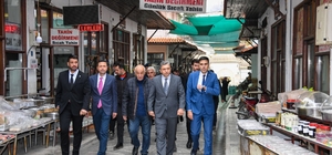 Antalya Valisi Hulusi Şahin, Elmalı ilçesini ziyaret etti