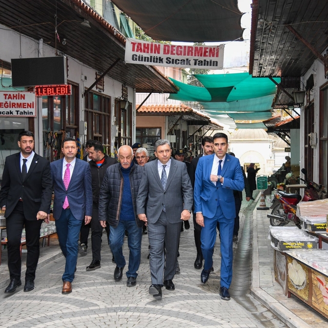 Antalya Valisi Hulusi Şahin, Elmalı ilçesini ziyaret etti