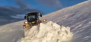 Yaylada karda mahsur kalan 4 besici, kurtarıldı