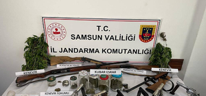 Samsun'da uyuşturucu operasyonunda 3 zanlı yakalandı