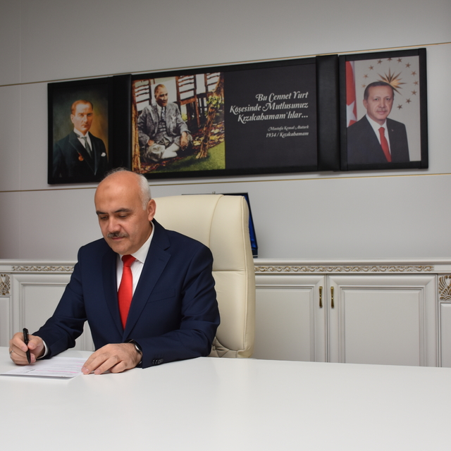 Başkan Acar'dan 412 öğretmene mektup