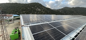 DOSYA HABER/TARIMDA YENİLENEBİLİR ENERJİ ATAĞI - Isparta'da soğuk hava deposunun elektriği GES'ten karşılanıyor