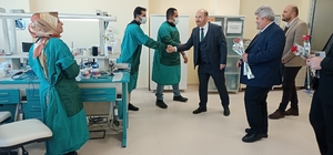 Karaman İl Sağlık Müdürü Yurdakul'dan ziyaret