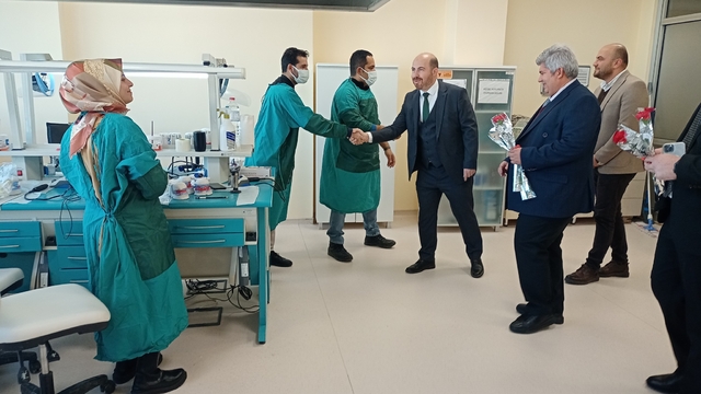 Karaman İl Sağlık Müdürü Yurdakul'dan ziyaret