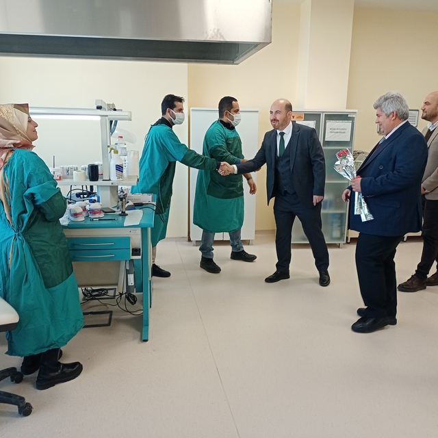 Karaman İl Sağlık Müdürü Yurdakul'dan ziyaret