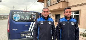 Kastamonu'da el freni çekilmeden çalışır vaziyette bırakılınca hareket eden...