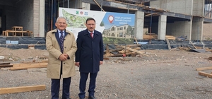 Kayseri Yeşilay Uyuşturucuyla Mücadele Rehabilitasyon Merkezi'nin inşası sürüyor