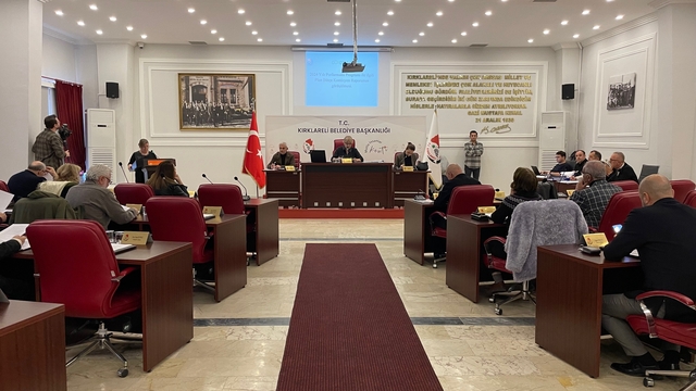 Kırklareli Belediyesi 2024 yılı tahmini bütçesi belirlendi