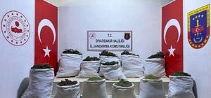 Diyarbakır'da 312 kilogram esrar ele geçirildi 