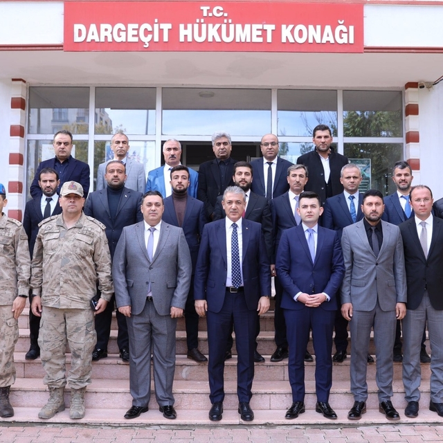 Mardin Valisi Tuncay Akkoyun, Dargeçit ilçesini ziyaret etti