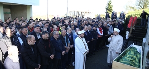 Siirt'te maden ocağındaki göçükte hayatını kaybeden Çalık'ın cenazesi defne...