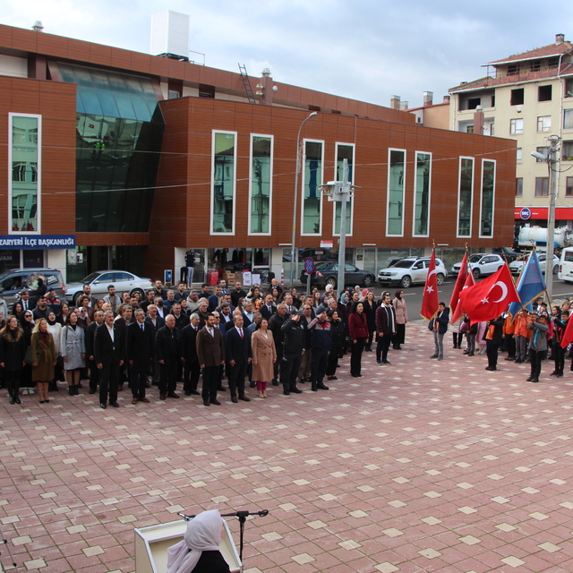 Pazaryeri'nde 24 Kasım Öğretmenler Günü kutlandı