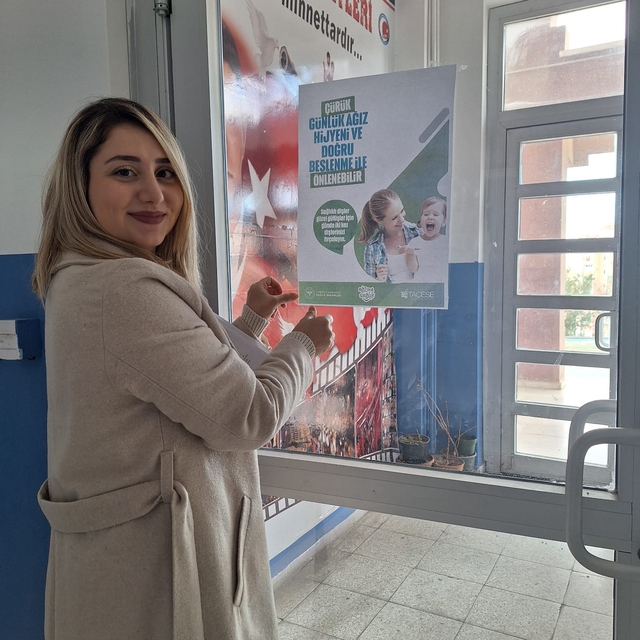 Yahşihan'da Toplum Ağız ve Diş Sağlığı Haftası etkinliği düzenlendi