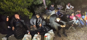 İzmir'de 96 düzensiz göçmen yakalandı