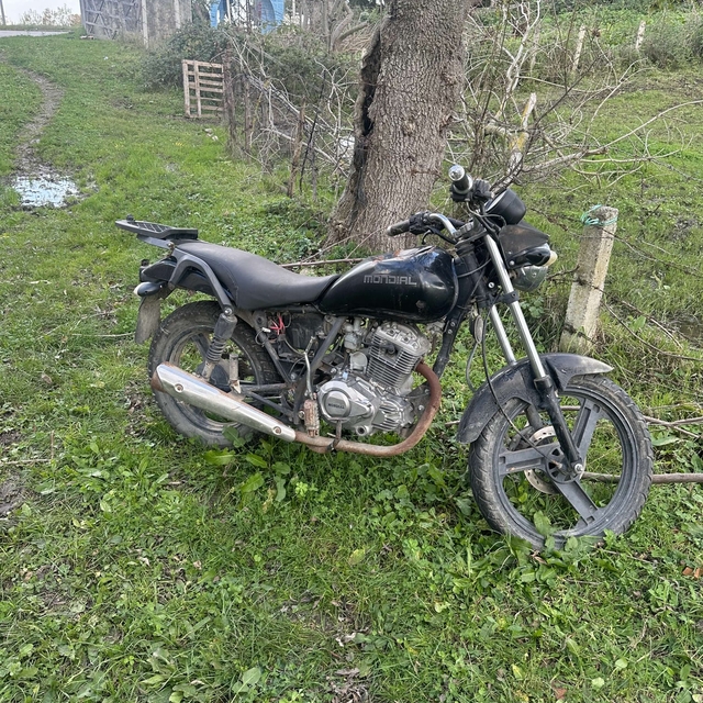 Samsun'da çalıntı motosiklet terk edilmiş bulundu