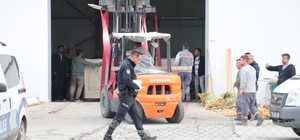 Denizli'de üzerine mermer düşen işçi öldü