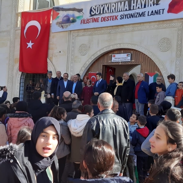 Mardin'de Gazze'ye destek kermesi düzenlendi