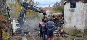 Bolu'da evde çıkan yangında bir kişi öldü