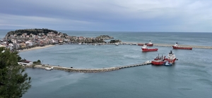 Bartın'da balıkçılar fırtına uyarısı üzerine tedbir aldı
