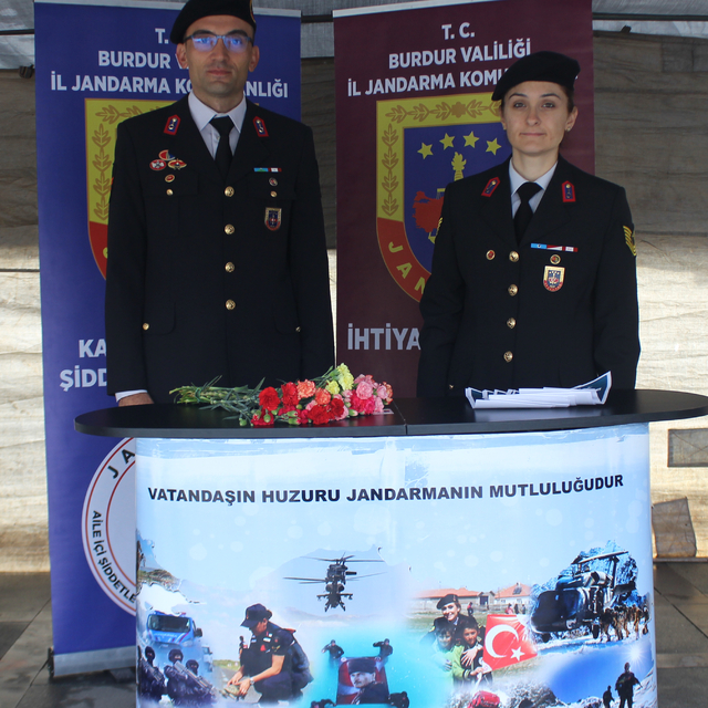 Burdur'da "Kadına Yönelik Şiddete Karşı Uluslararası Mücadele Günü" program...