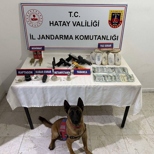 Hatay'da uyuşturucu ticareti iddiasıyla yakalanan şüpheli tutuklandı
