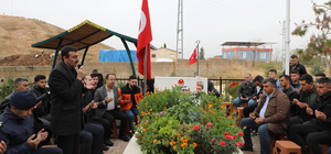 Şehit Teğmen Öztürkmen mezarı başında anıldı