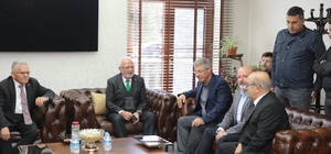 Elitaş ve Büyükkılıç, Kayseri Şeker Fabrikası'nı ziyaret etti