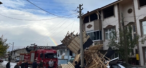 Samsun ve Tokat'ta fırtına hayatı olumsuz etkiledi