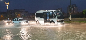 Osmaniye'de sağanak hayatı olumsuz etkiledi