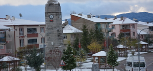 Başçiftlik'te kar yağışı etkili oldu