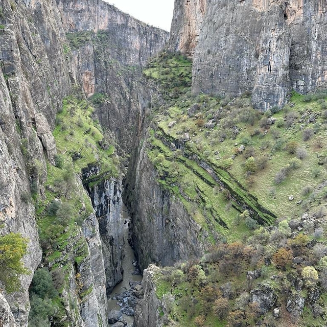 Çocuk Evleri Sitesi'nde kalan çocuklar, Masiro Kanyonu'nda yürüyüş yaptı