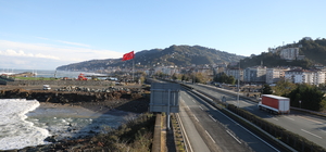 Karadeniz Sahil Yolu Çayeli-Trabzon istikameti ulaşıma açıldı