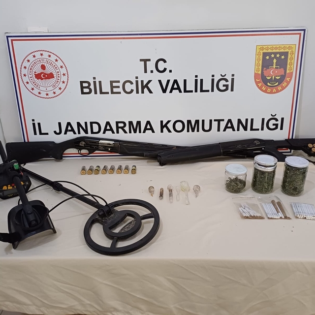 Bilecik'te uyuşturucu operasyonunda 1 şüpheli yakalandı