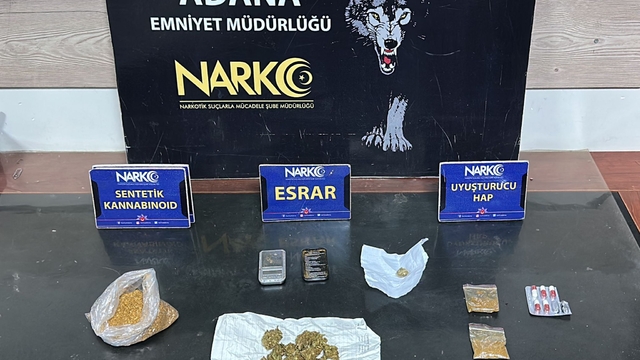Adana'da uyuşturucu operasyonunda yakalanan 6 zanlıdan 4'ü tutuklandı