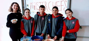 Ulaş'ta öğrenciler İngilizceyi yemek yaparak öğreniyor