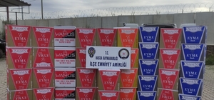 Hatay'da 1 milyon 50 bin makaron ele geçirildi