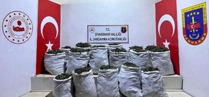 Diyarbakır'da 532 kilogram esrar ele geçirildi