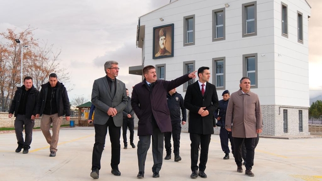 Karaman Valisi Sarıibrahim, Kazımkarabekir ilçesini ziyaret etti