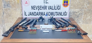 Nevşehir'de uyuşturucu ve ruhsatsız silah operasyonunda 1 zanlı tutuklandı